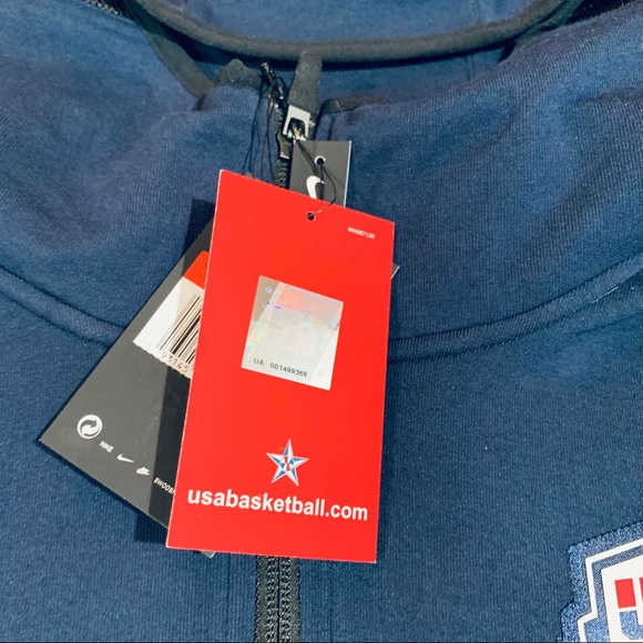 Nike USA Olympic Basketball Showtime Hoodie RARE - Picture 4 of 7